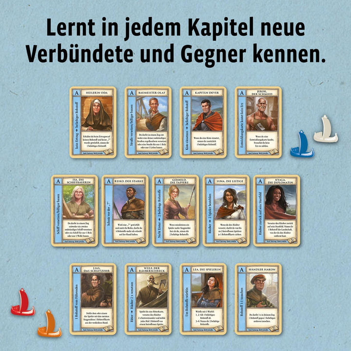 KOSMOS 682972 Catan - Szenarien für Seefahrer - Die Legende der Seeräuber, Erweiterung zur Erweiteru
