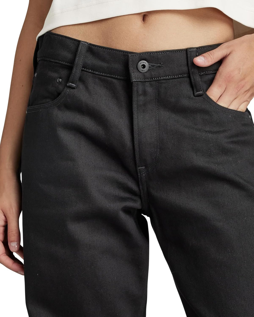 G-STAR RAW Damen Judee Loose Jeans 23W / 28L Schwarz (Pitch Black D22889-b479-a810), 23W / 28L Schwa
