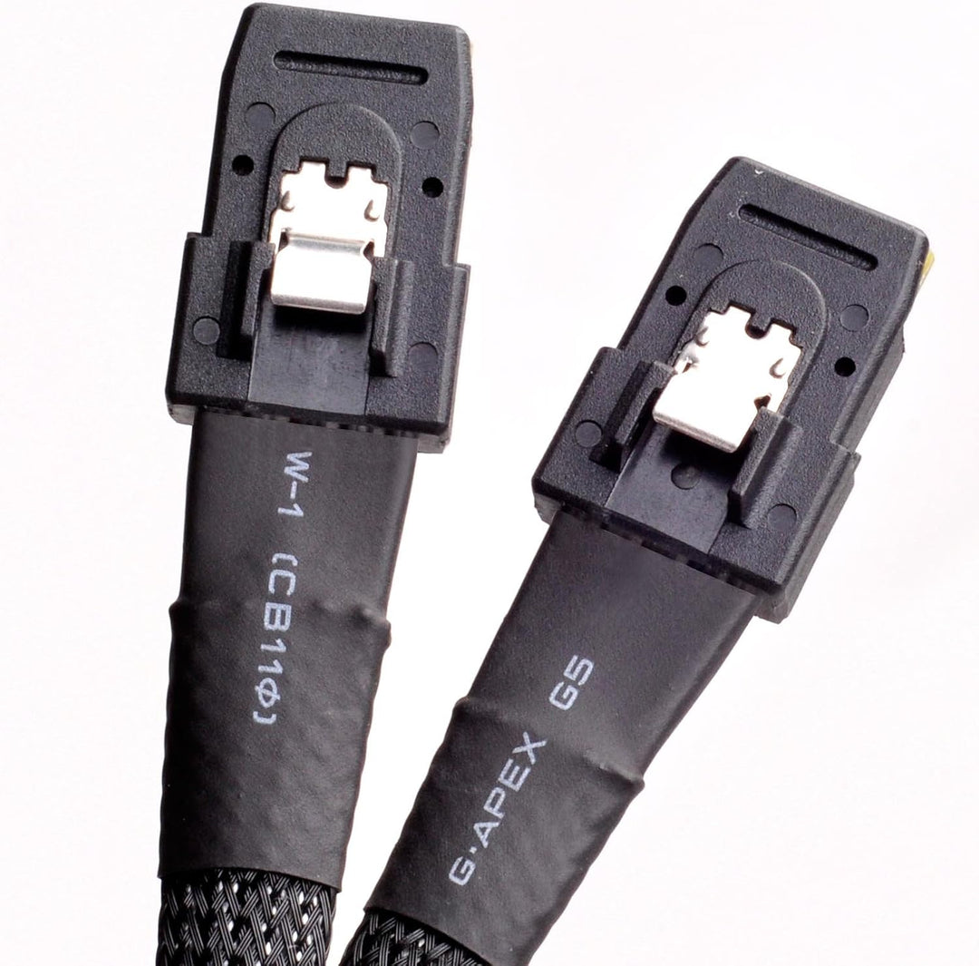 SilverStone SST-CPS02 - Internes Mini SAS Kabel mit beidseitigen 36-pin SFF8087 Steckern, 50 cm