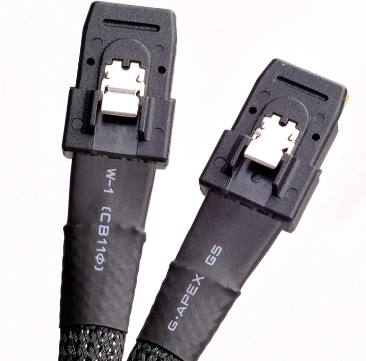 SilverStone SST-CPS02 - Internes Mini SAS Kabel mit beidseitigen 36-pin SFF8087 Steckern, 50 cm