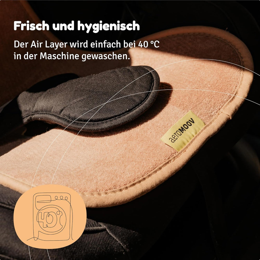 Aeromoov - Baby Sitzauflage Air Layer - Einlage Für Autositz oder Kinderwagen - Gruppe 0 - Antischwi