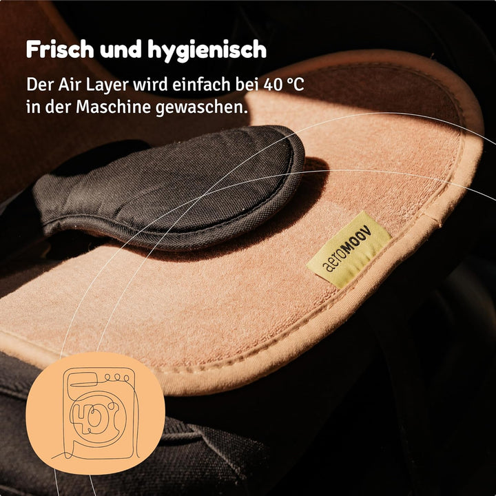 Aeromoov - Baby Sitzauflage Air Layer - Einlage Für Autositz oder Kinderwagen - Gruppe 0 - Antischwi