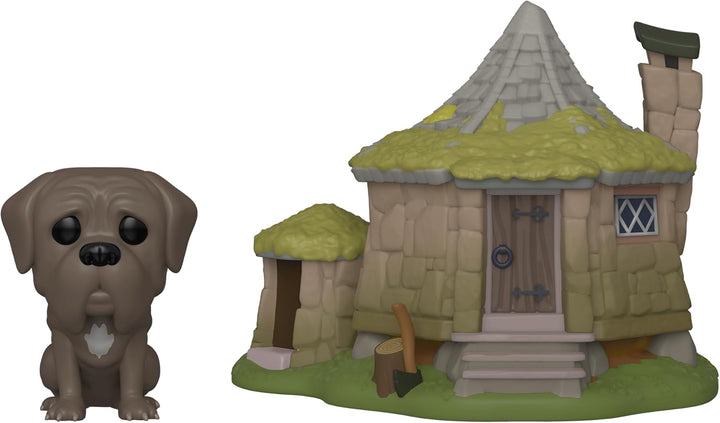 Funko Pop! Town: Harry Potter-Hagrid's Hut mit Fang - Vinyl-Sammelfigur - Geschenkidee - Offizielle