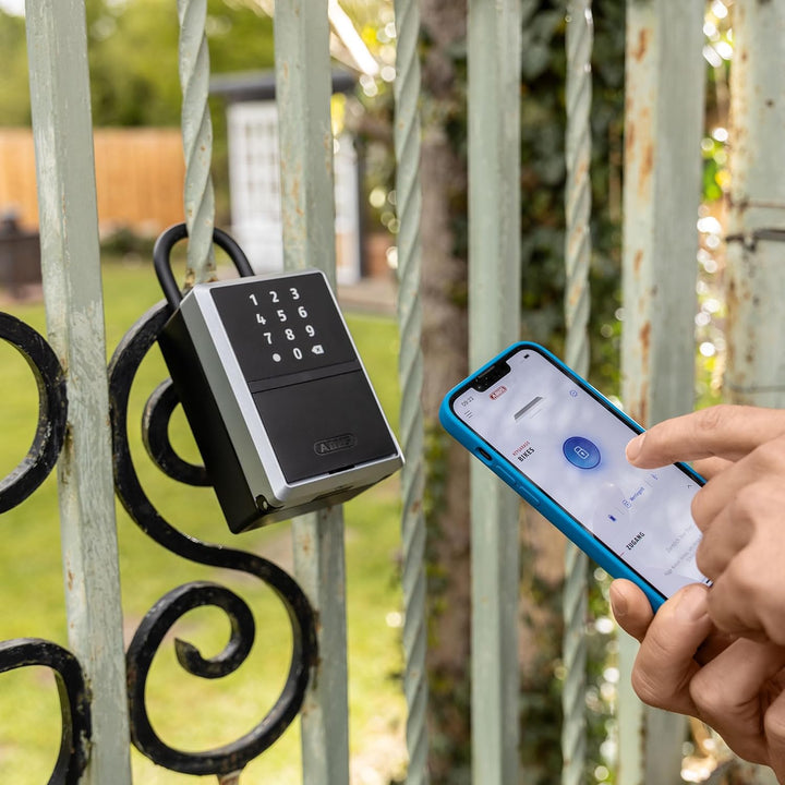 ABUS smarte Schlüsselbox KEYGARAGE One – per App mit Smartphone oder per Zahlencode bedienbar – Schl