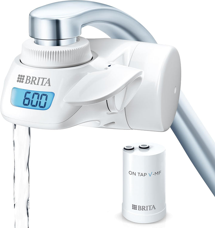 BRITA Pro V-mf Wasserfilter, Acrylic, Weiss, 1
