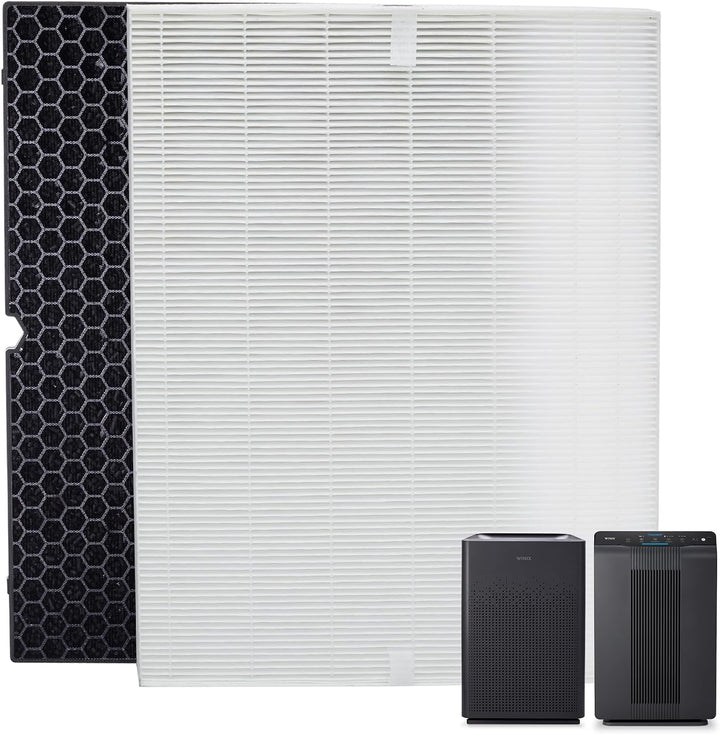 Ersatzfilter für WINIX H Luftreiniger. HEPA-Filter H13 (99,999%) und Aktivkohlefilter- Kompatibel mi