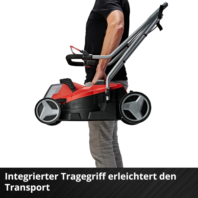 Einhell Akku-Rasenmäher GE-CM 18/33 Li-Solo Power X-Change (18 V, 33 cm Schnittbreite, bis 200 m², B