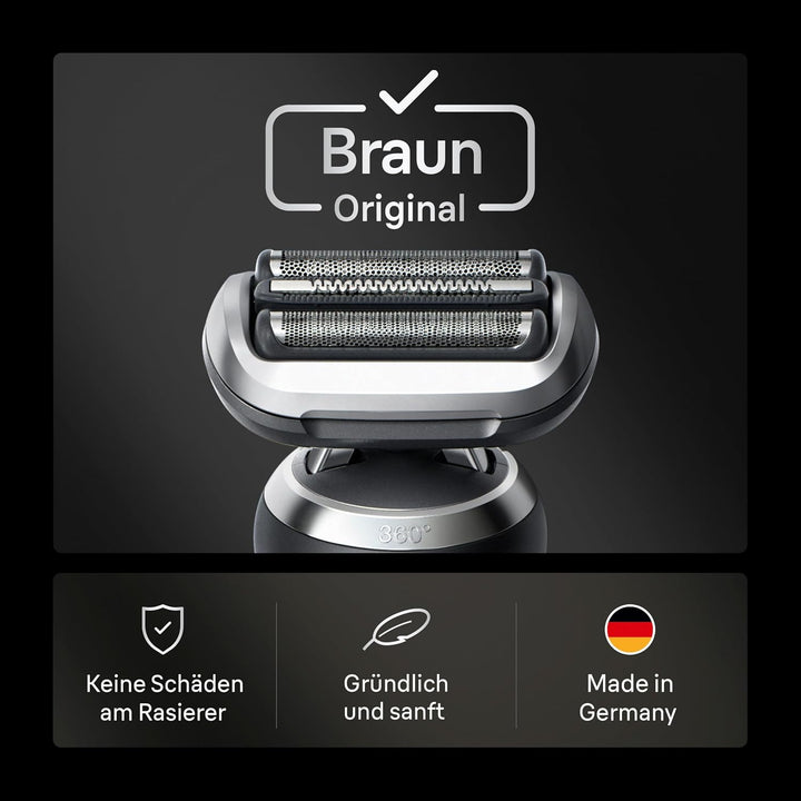 Braun Series 7 Elektrorasierer Scherkopf 74s, ORIGINAL Ersatzscherteil vom Hersteller, Hol dir 100%