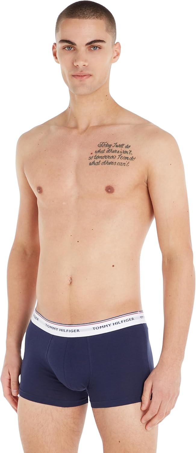 Tommy Hilfiger Herren Boxershorts (3er Pack) S Mehrfarbig (Multi / Peacoat), S Mehrfarbig (Multi / P