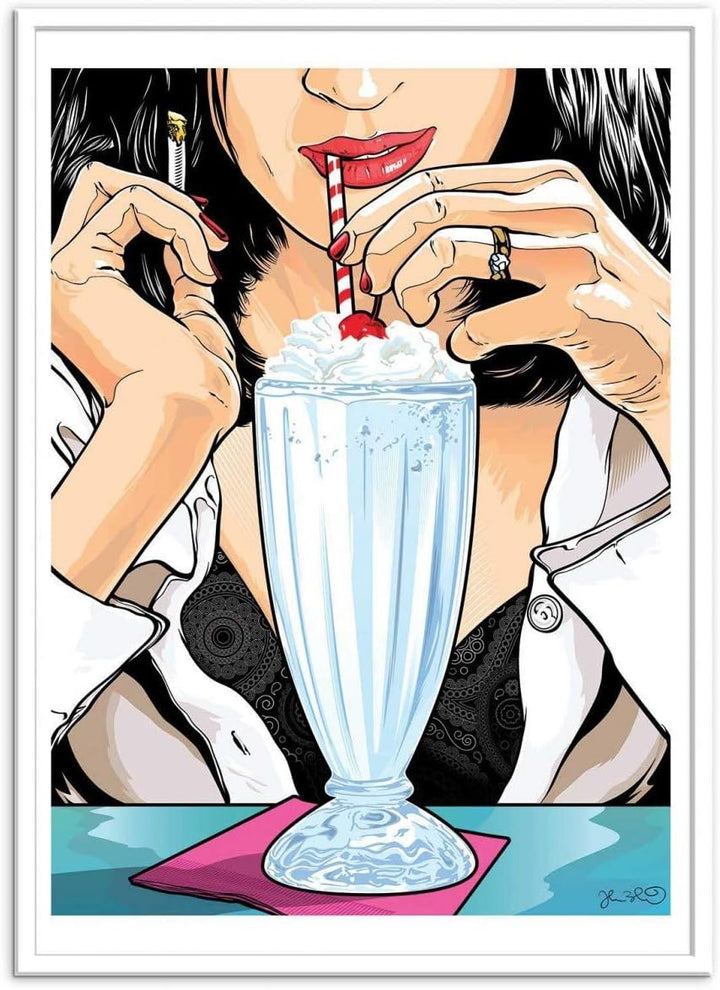 Art-Poster - Mia Wallace - Joshua Budich