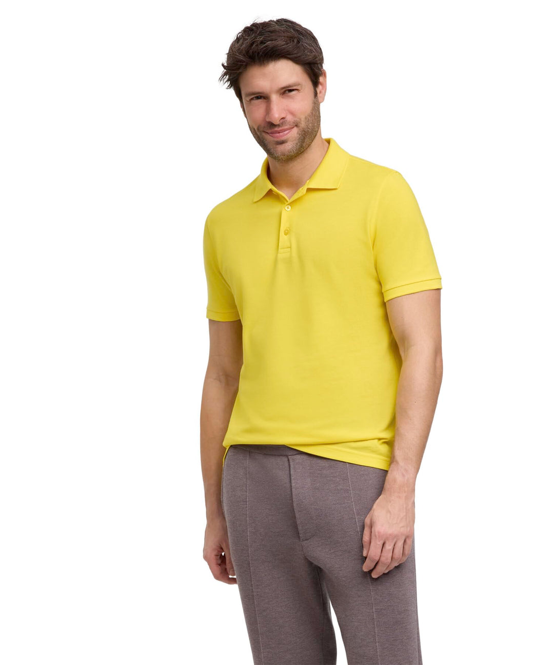 FALKE Herren Basic Polo Shirt Piqué Polohemd weich hautfreundlich atmungsaktive Baumwolle 1 Stück |
