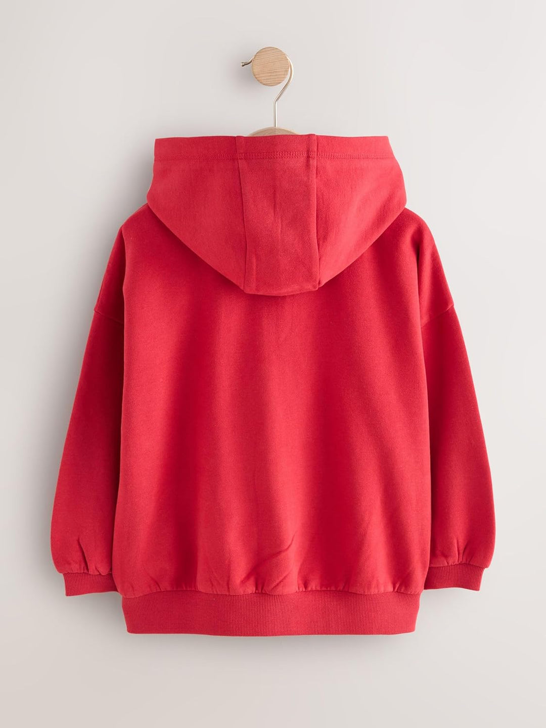 Next Mädchen Sportliche Kapuzenjacke mit hohem Baumwollanteil 116 Rot, 116 Rot