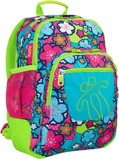 Totto Mochila Escolar, Grande Infantil, Incluye Neceser Mochilas Kinder-Rucksack, 44 cm, 20 liters,