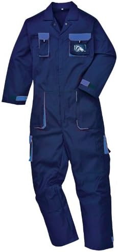 Portwest Portwest Texo Kontrast Overall, Grösse: L, Farbe: Marine, TX15NARL Navy L, Navy L