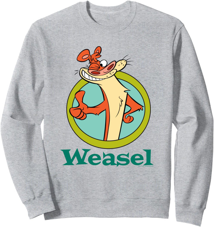 I Am Weasel Thumbs Up Sweatshirt