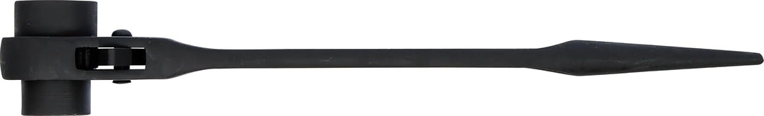 BGS 306 | Gerüstbauer-Knarre | SW 27 x 32 mm | CV-Stahl | Gerüstbauratsche / Gerüstbauknarre | recht