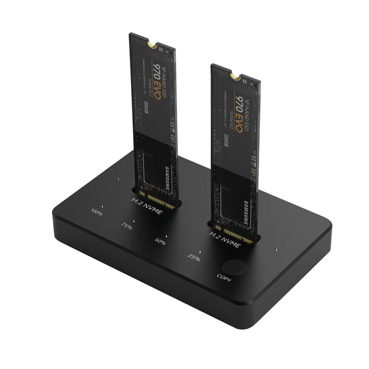 ZoraVson M.2 NVME und SATA SSD Adapter USB 3.1 Gen 2 10Gbps Adapter und Gehäuse für externe Festplat