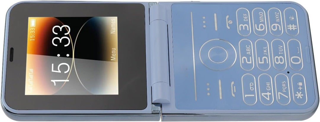 Bewinner 2G Entsperrtes Klapphandy für Senioren, Mobiltelefon mit Grossen Tasten und 4 SIM-Karten Im