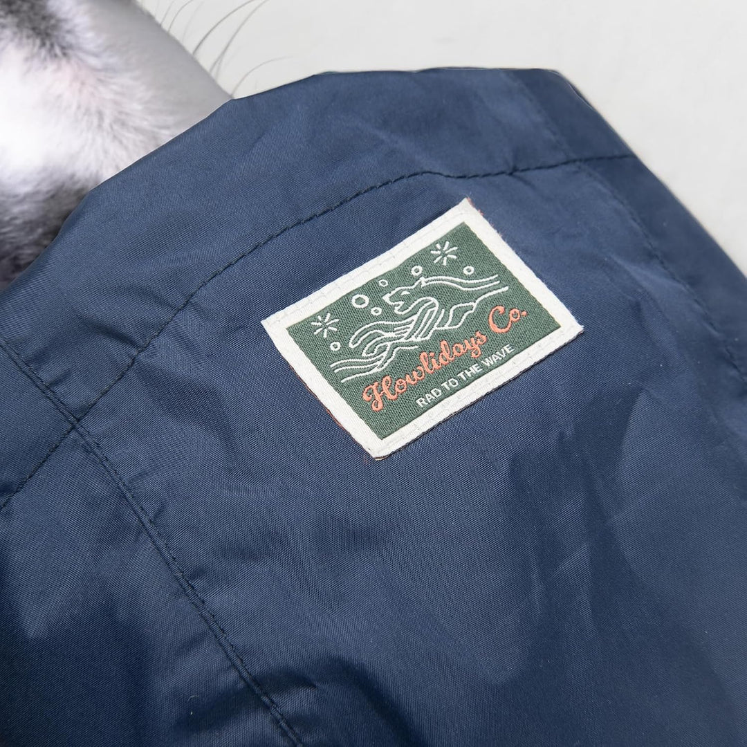 Baja Coastline wasserdichte Hundejacke – Hunde-Regenmantel mit Kapuze, leichte und verstellbare Hund