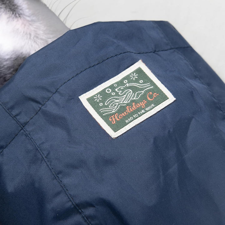 Baja Coastline wasserdichte Hundejacke – Hunde-Regenmantel mit Kapuze, leichte und verstellbare Hund
