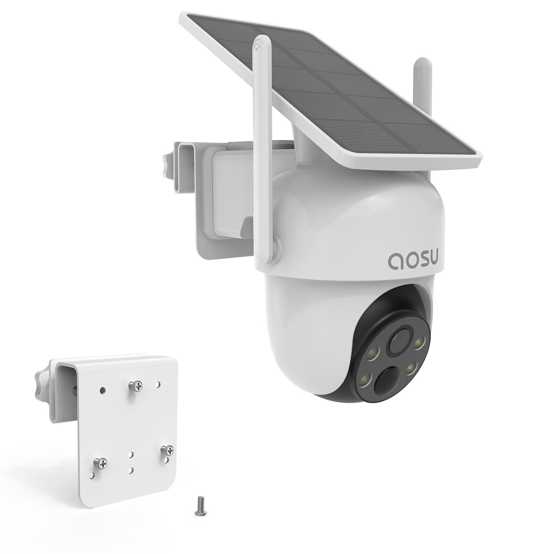 Dachrinnenhalterung für AOSU 2K/3MP Überwachungskamera Aussen Solar Akku (SolarCam D1 Classic)(C9C2C