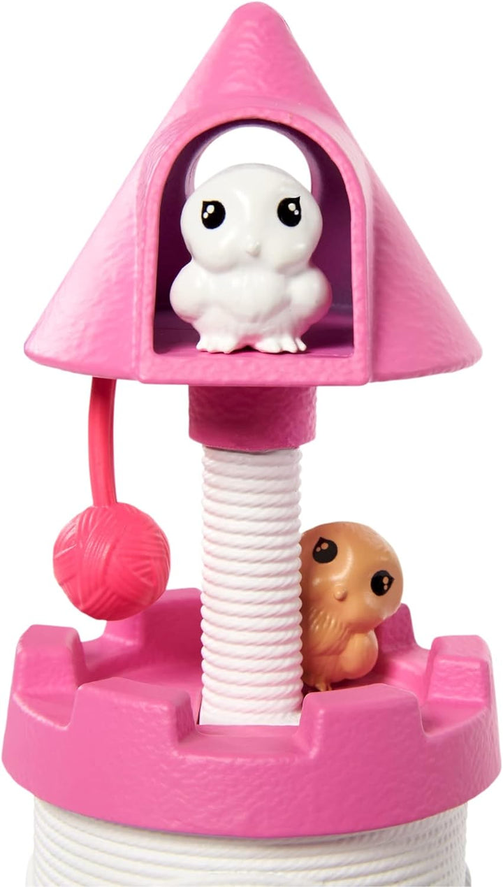 Barbie GML73 - Barbie Prinzessinnen-Abenteuer Haustier-Spielset mit Chelsea Puppe, Spielzeug für Kin