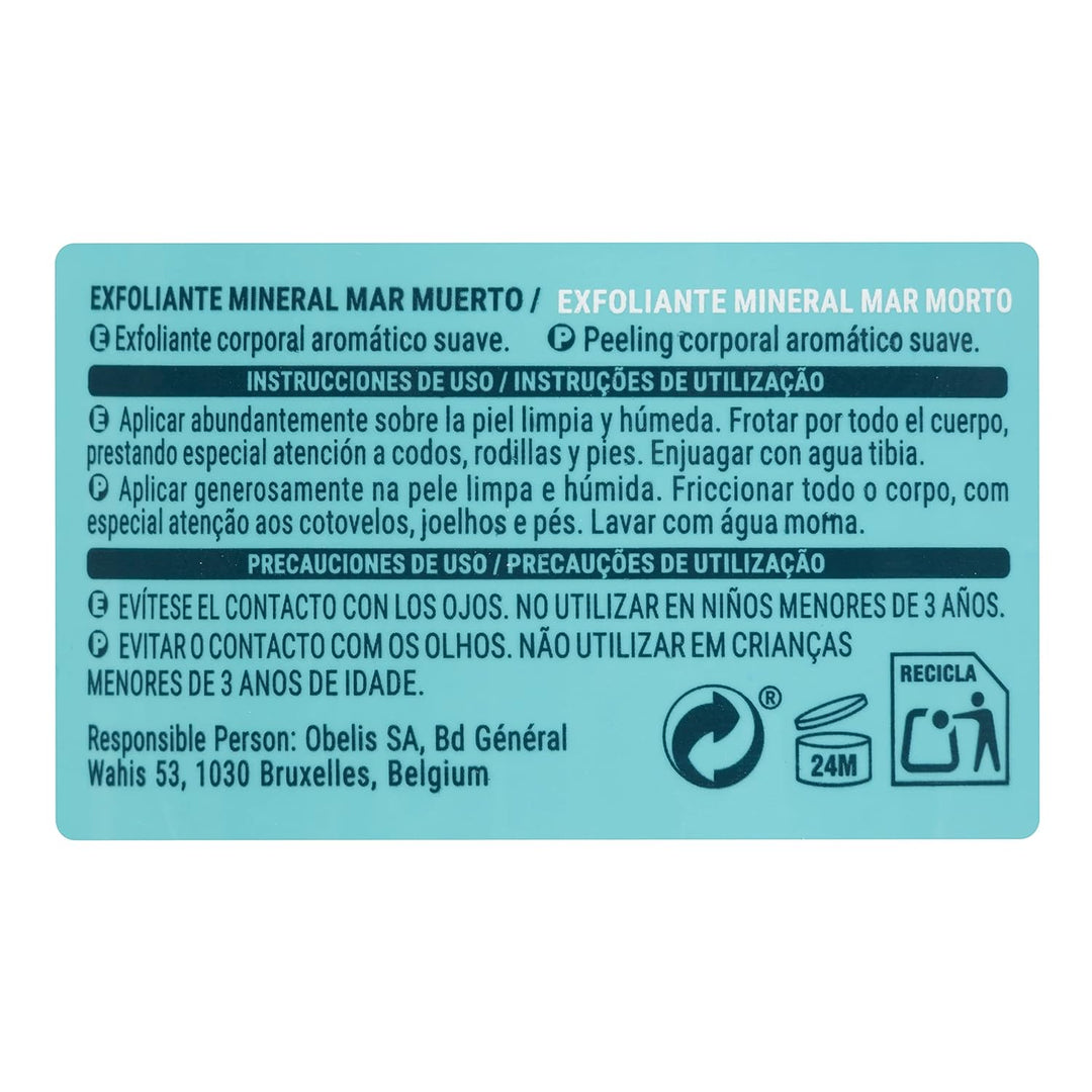Deliplus Exfoliante corporal aromatico suave mineral Mar Muerto …