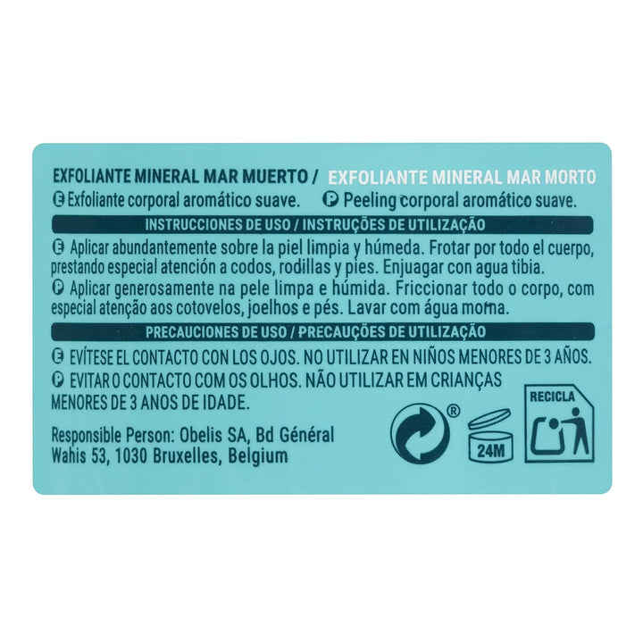 Deliplus Exfoliante corporal aromatico suave mineral Mar Muerto …