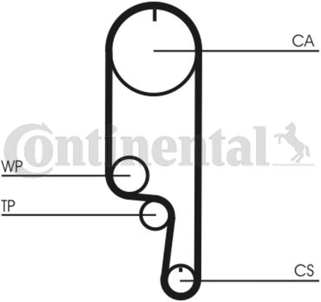CONTITECH CT1008K1 Zahnriemensatz