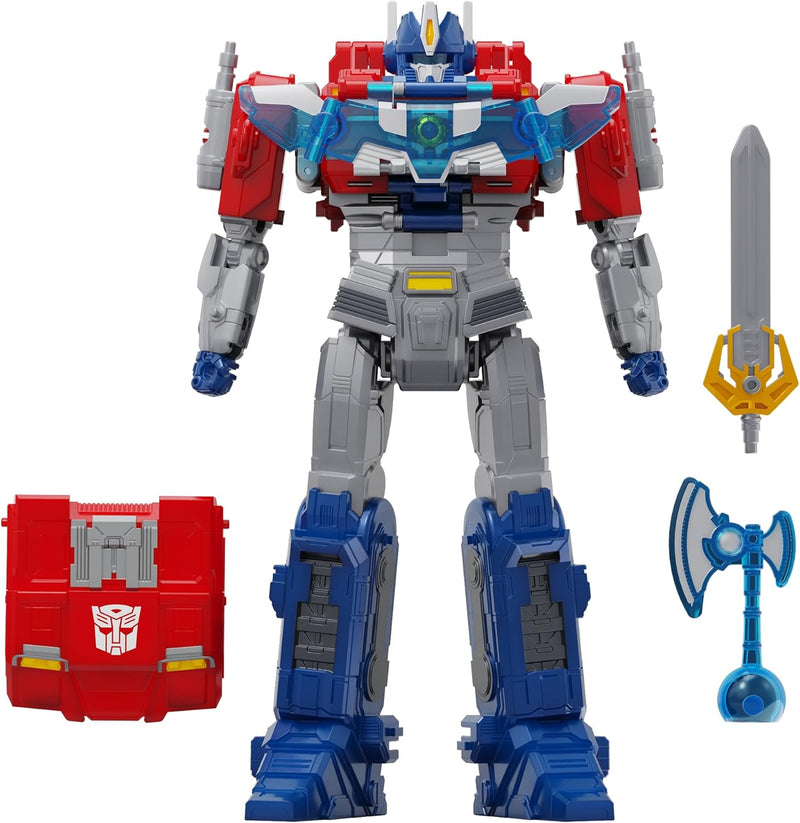 Transformers One Power Flip Optimus Prime (Orion Pax) interaktive Action-Figur