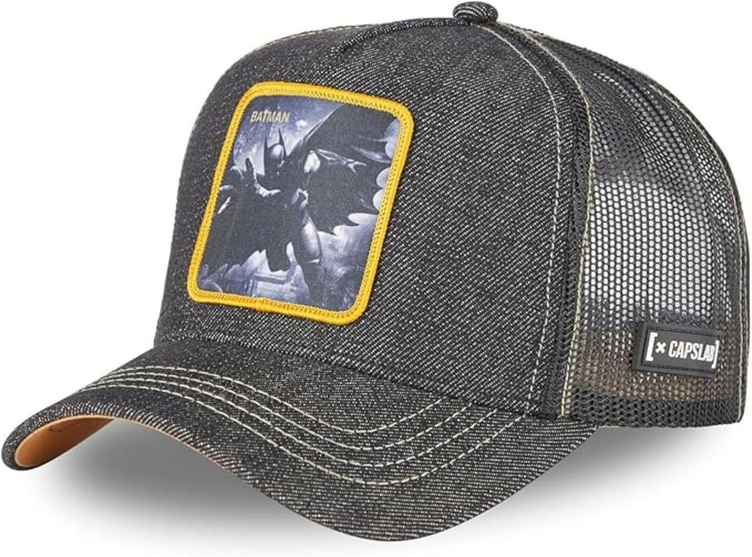 Capslab Batman DC Batman Black Gray DC Trucker Cap 55-62 Trucker-Bat-Gray#32878, 55-62 Trucker-Bat-G