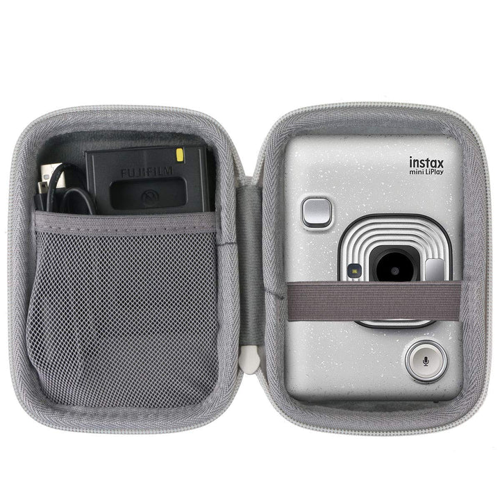 co2CREA Harte reiseschutzhülle Etui Tasche für Fujifilm Instax Mini LiPlay/LiPlay 2 Sofortbildkamera