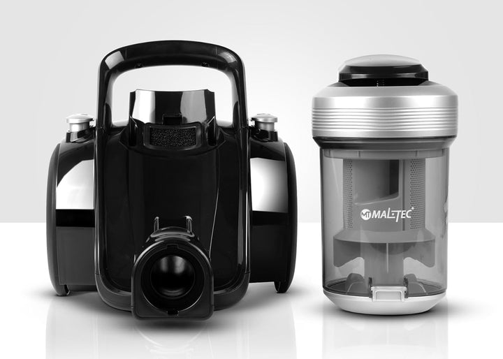 MalTec Staubsauger 2L Zyklonsauger mit HEPA-Filtern beutellos mit Set von Aufsätzen 4000W Bodenstaub