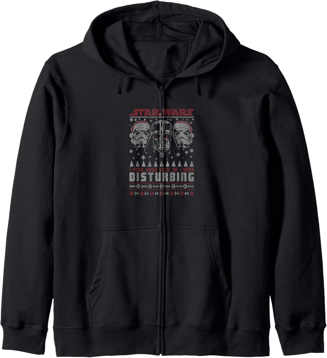 Star Wars Darth VaderLack Of Cheer Ugly Christmas Kapuzenjacke
