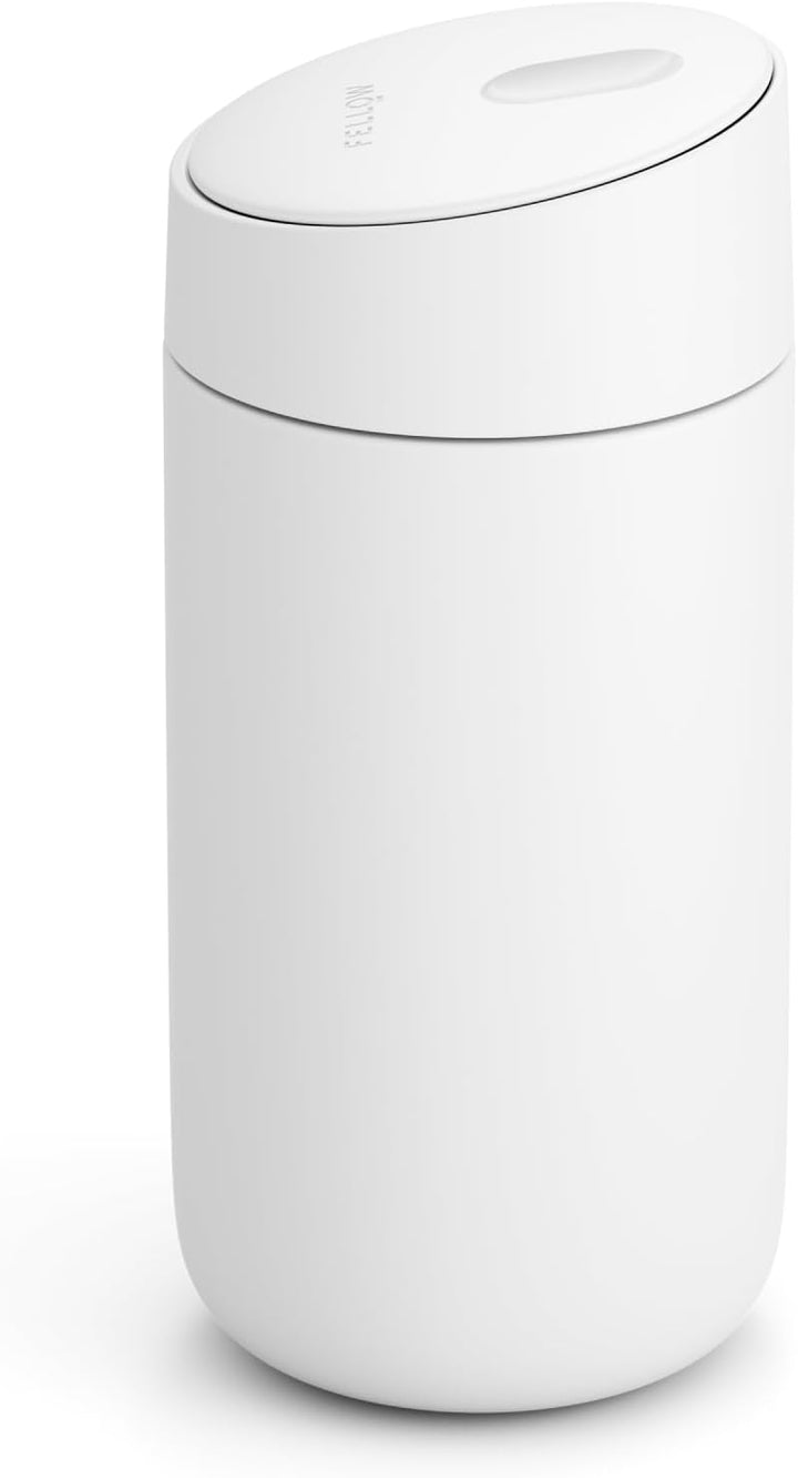 Fellow 12 oz Carter Move Travel Coffee Mug with Slide-Lock Lid - Leakproof To-Go Coffee Cup with Cer
