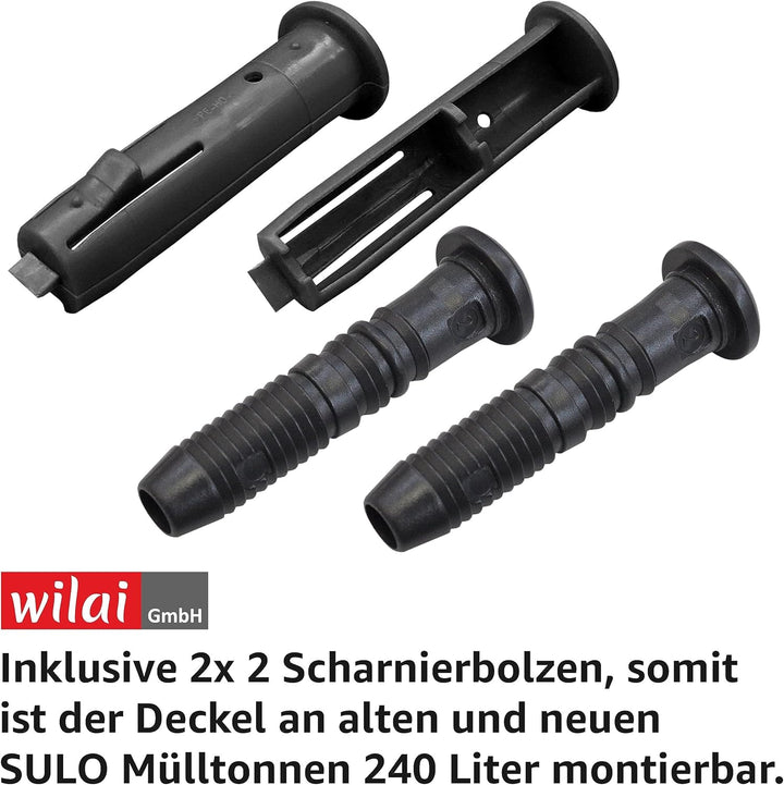SULO Deckel für CITYBAC CLASSIC Mülltonne 240L Gelb RAL1018