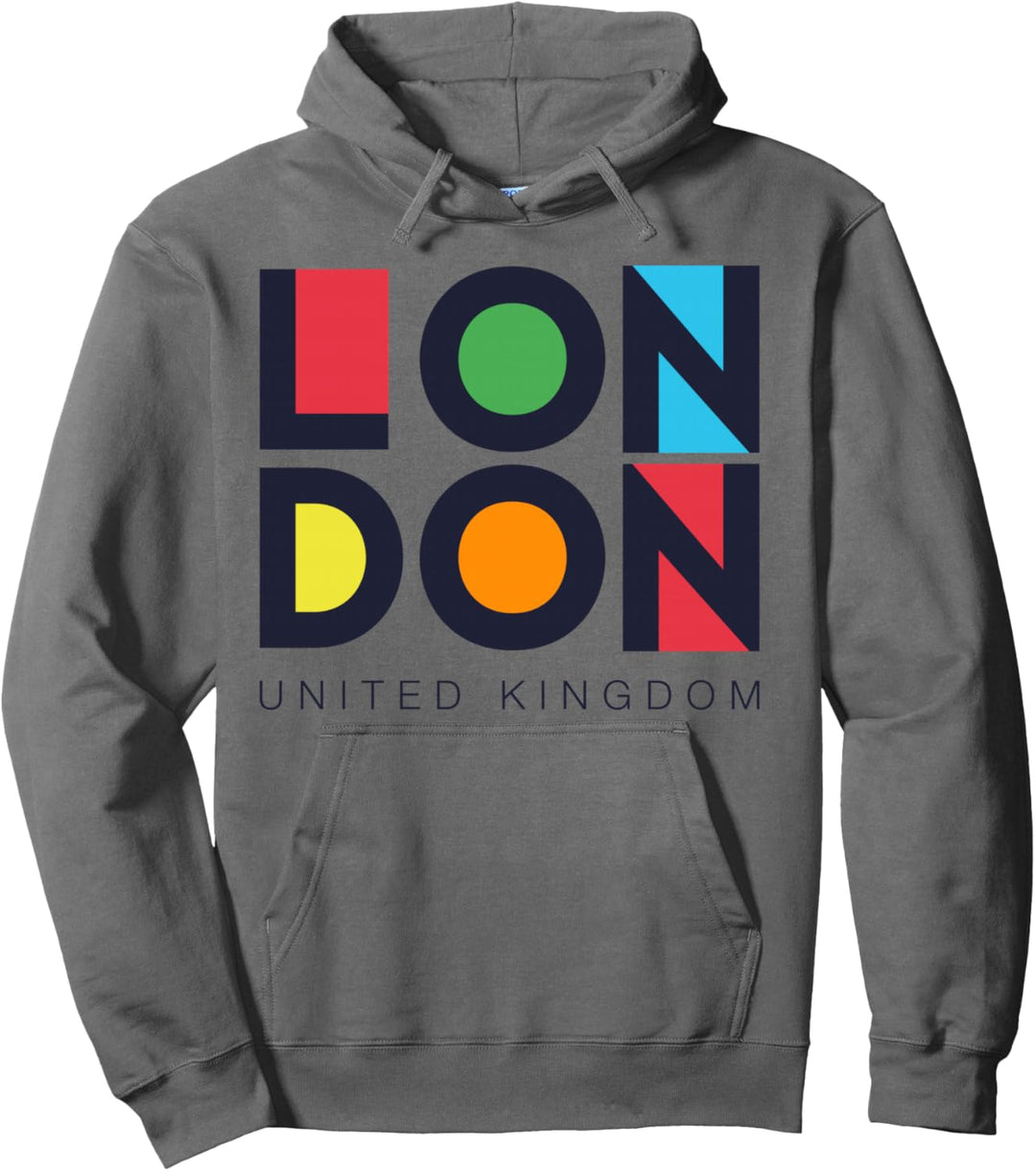 London Fashion Graphic T Shirts, I Love London Vibes, London Pullover Hoodie