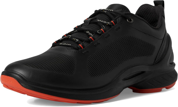 ECCO Herren Biomfjuelm Sneaker 39 EU Black Red, 39 EU Black Red