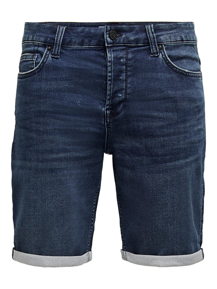 ONLY &amp; SONS Herren Jeans-Shorts, M