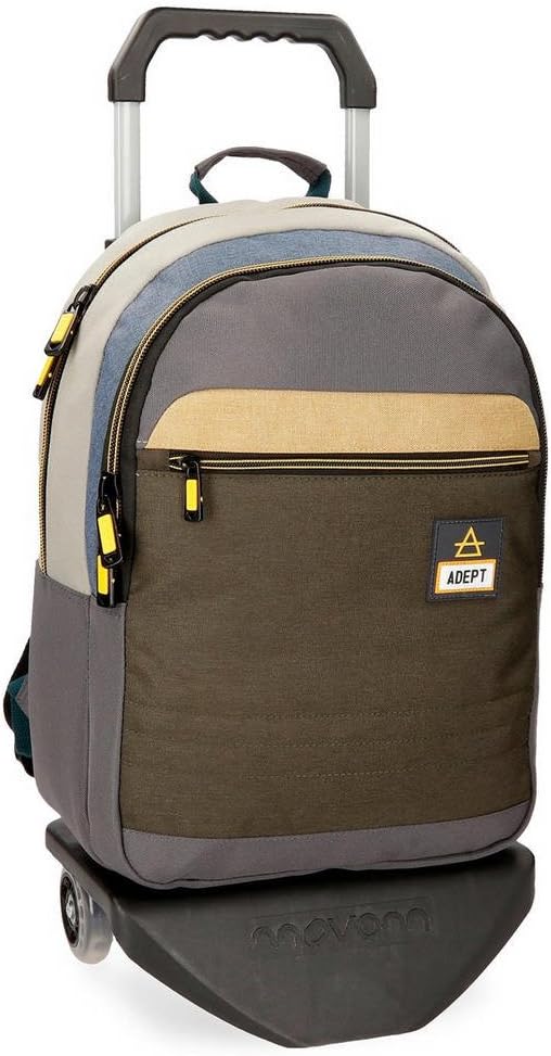 Adept Camper Laptop-Rucksack mit Trolley Mehrfarbig 32x44x16 cms Polyester 15,6" 22.52L Rucksack 44