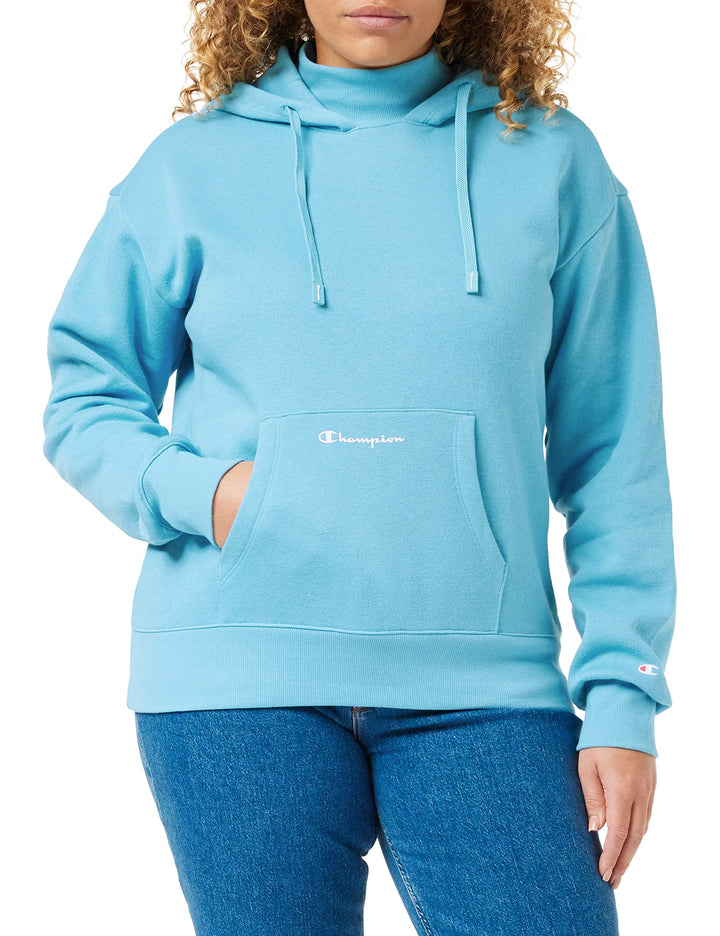 Champion Damen American Classics Boxy Kapuzenpullover S Türkis, S Türkis