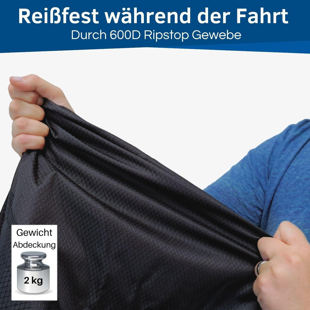 HiLo sports reissfeste Fahrradabdeckung Heckträger für 2 Fahrräder - [Mit 6m Seil] - Wasserdichter F