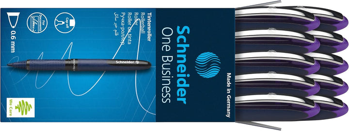 Schneider 183008 One Business Tintenroller (Dokumentenecht mit 0,6 mm Strichstärke, Made in Germany)