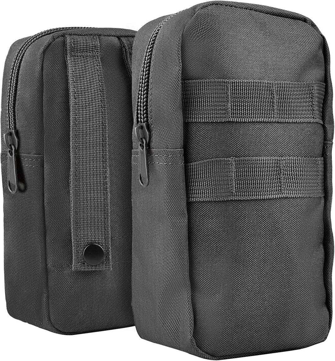 CVLIFE Taktischer Rucksack, Militär-Armee-Rucksack, 60 l, gross, abnehmbare Molle-Tasche 02-schwarz,