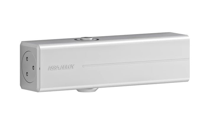 Assa Abloy DC200-DEV1 DC200 Türschliesser Türen ohne Gelenkarm, Silber DC200 Silber, DC200 Silber