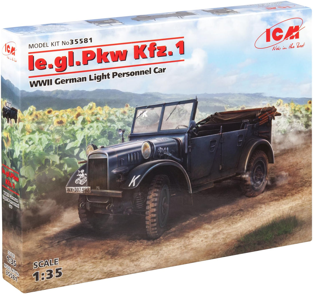 ICM 35581 Modellbausatz, Schwarz, M