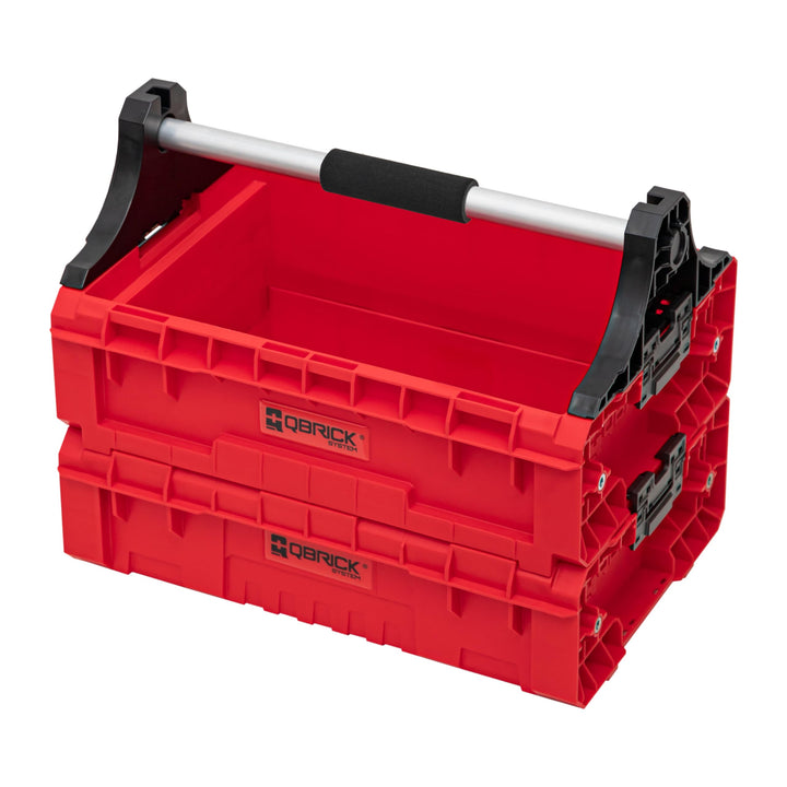 QBRICK SYSTEM Set Griff Erweiterungseinheit Kasten 3 Stück Box Erweiterungsmodul PRO SET Modular Tra