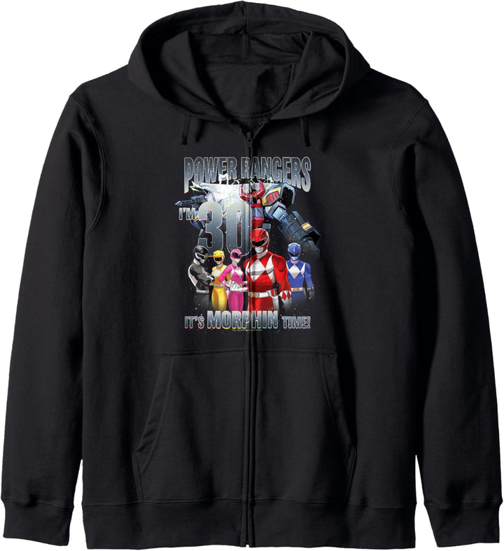 Power Rangers Birthday It's Morphin' Time, I'm 30! Kapuzenjacke