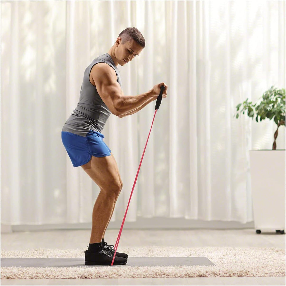 Sport-Tec Fitness Tube, 10er Set stark - rot, stark - rot