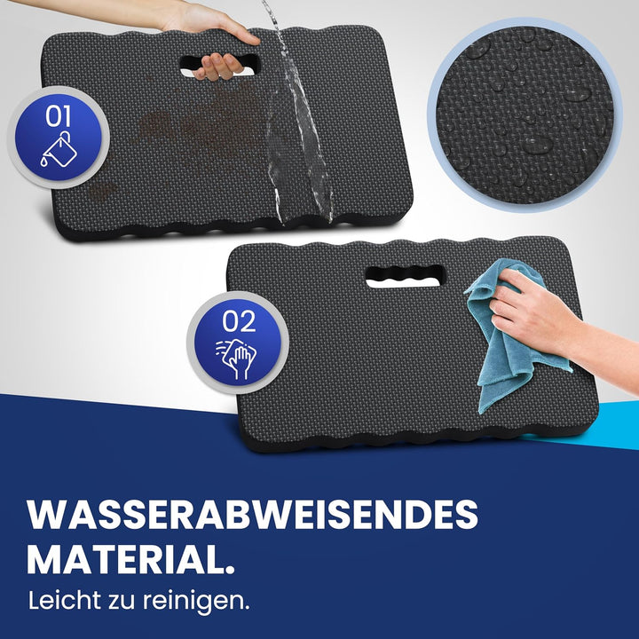 NTG Kniekissen 40 mm – Extra Dicke Knieunterlage aus Hochdichtem Schaumstoff Knieschoner für Garten,